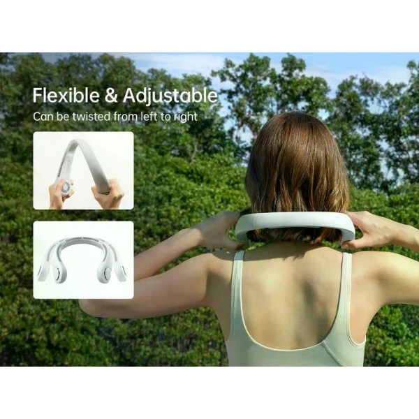 Фото - Вентилятор портативний Jisulife Neck Fan Life3 FA14 Grey